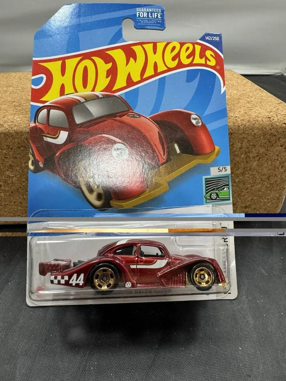 Hot Wheels 2022 Volkswagen Kafer Racer Red 142/250 HW Contoured 5/5 HCW48 New